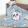 Chiikawa Blanket, Flannel Soft Fluffy Blanket, Single, Dust Mite Resistant,