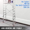 BestEquip Scaffolding Wheels Set of 4, 8" - Scaffolding Casters