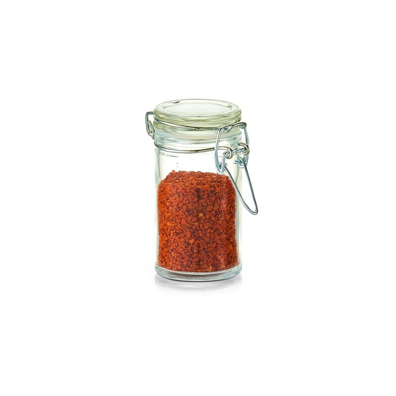 Zeller Spice Jars 4pcs. of Glass, 4.5 x 8.4 x