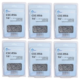 6-Pack 16-Inch Chainsaw Chain Replacement for Greenworks 40V G-Max DigiPro Brushless