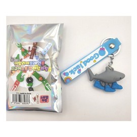 Italian Brainlot Figure Strap Keyring Keychain Random 3-Pack Goods Character Meme Tungtungtungsahuru Tralareo Bre / 이탈리안 브레인롯 피규어 스트랩 키링 열쇠고리 랜덤 3개입 굿즈 캐릭터 밈 퉁퉁퉁사후르 트랄라레오 브레