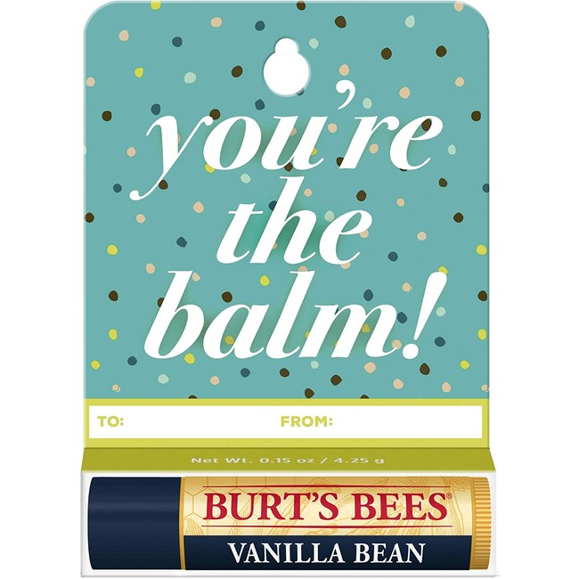 Burt's Bees 100% Natural Moisturizing Lip Balm, Vanilla Bean - 6 Tubes