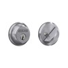 SCHLAGE B60N626 Deadbolt with Standard Trim Keyed 1 Side, Highest