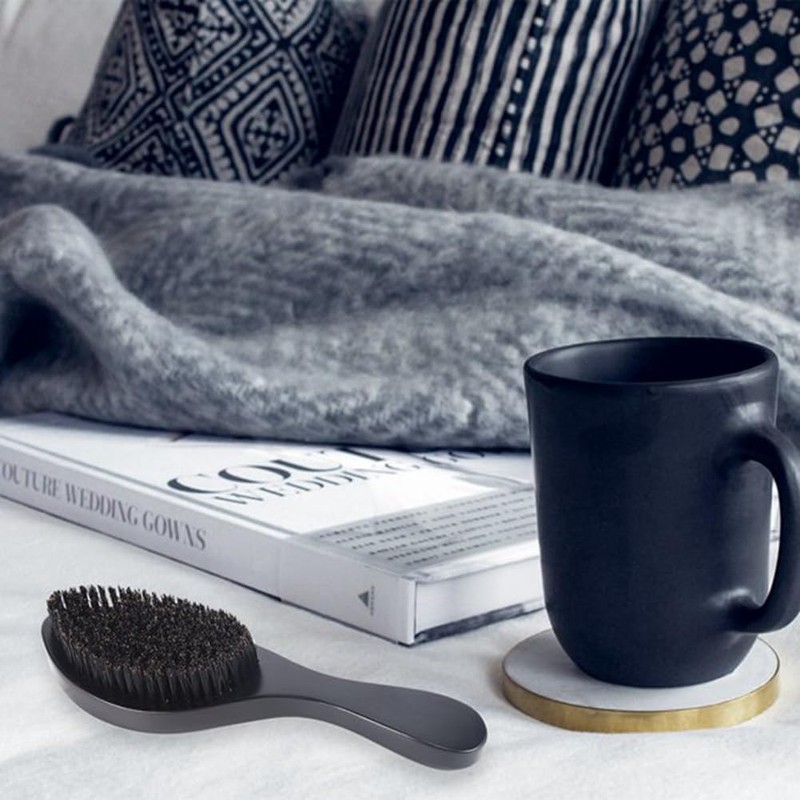 YEHEI 2 Pcs Magic-Wave Brush Curved Wave Brush Men'S Styling