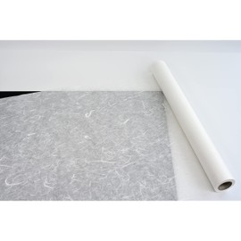 Korean Traditional Mulberry Paper HanJi Roll Natural Fiber Texture UnYong-Ji White 21.3" x 787.4"