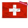 Swiss Flag 3x5 Three Layer Double Sided Switzerland Flag Polyester