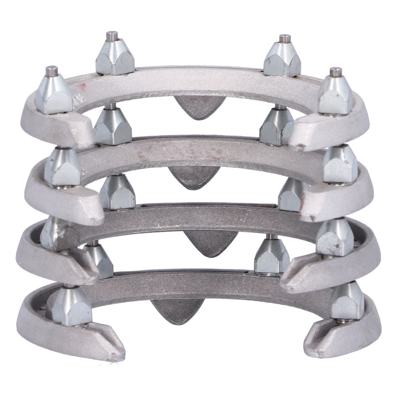 Aluminum Alloy AntiSlip Snow Speed Racing Horseshoes Kit Horse Training