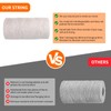 Joyberg 984 Feet/300 Meters Cotton String White String for Crafts