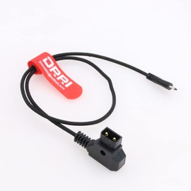 DRRI Micro-USB Right Angle to Dtap Motor Power Cable for TILTA Nucleus-Nano (Micro USB Cable)