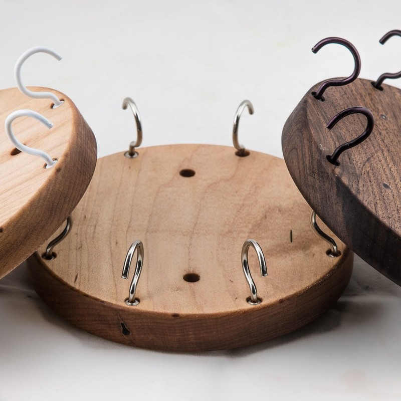 EZ Reach - Under Cabinet Utensil Holder (Maple - White