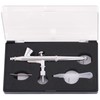 PointZero Dual-Action 2cc Gravity-Feed Airbrush Set - .2mm Nozzle