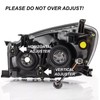2PCS Headlights Assembly For 2006 2007 2008 Toyota RAV4 Base