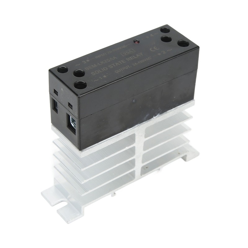 BERM AC to AC Solid State Relay ABS Aluminum Alloy