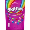 Skittles Vegan Chewy Sweets Wild Berry Fruit Flavoured Pouch Bag,