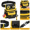 Tool Belt,Magnetic Tool Pouch,14-Pockets Tool Belts for Men,Detachable & Adjustable