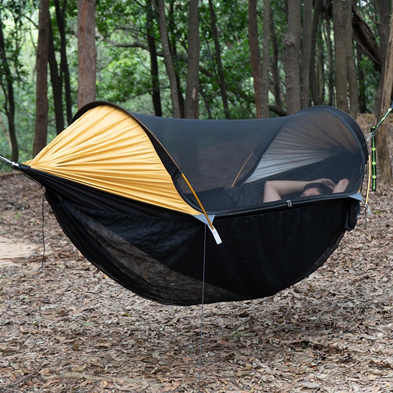 Lightweight & Portable Hammock Mosquito Net, Full Wrap Protection for