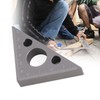 45/90 Degrees Matte Aluminum Alloy Mini Right Angle Ruler Woodworking