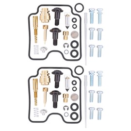 MOTOKU Pack of 2 Carburetor Rebuild kit for Yamaha Vstar 1100 2006-2009