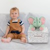 Niuniu Daddy 20" | 3.3 Pound Elephant Weighted Stuffed Animals,