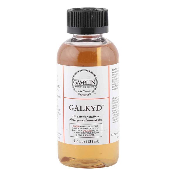 GAMBLIN ARTISTS COLORS CO Gamblin Galkyd Painting Medium 4 oz Bottle, 4.2 Fl Oz (Pack of 1), 4