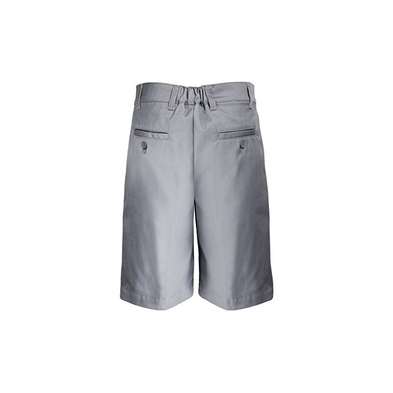 Boys Husky Fit Short Pants, 14, Grey