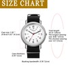 JewelryWe Watches Men's Calendar Analogue Quartz Wrist Watch Classic Simple