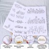 Water Soluble Embroidery Stabilizer 3 Sheets Water Soluble Stabilizer for