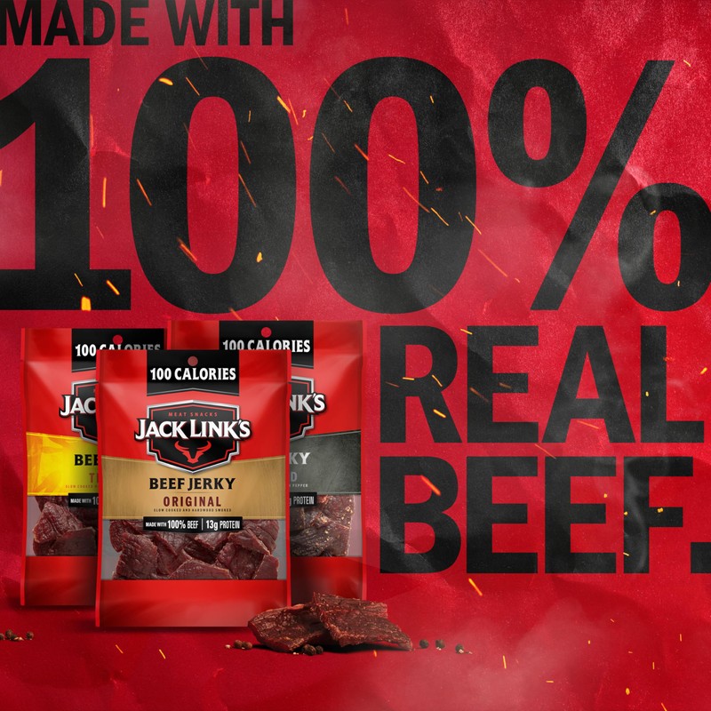 Jack Link's Beef Jerky Variety Pack – Includes Original, Teriyaki