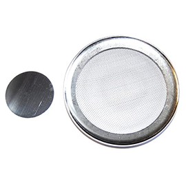 Esoterik-Versand Smoking Sieve with Metal Plates, Diameter 9.5 cm