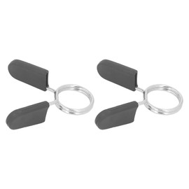 Dilwe Spring Clip Collar, 30 mm Dumbbell Spring Lock with Handle, 2 Pieces Dumbbell Lock Ring Collar, Dumbbell Spring Clip for Barbell Bar