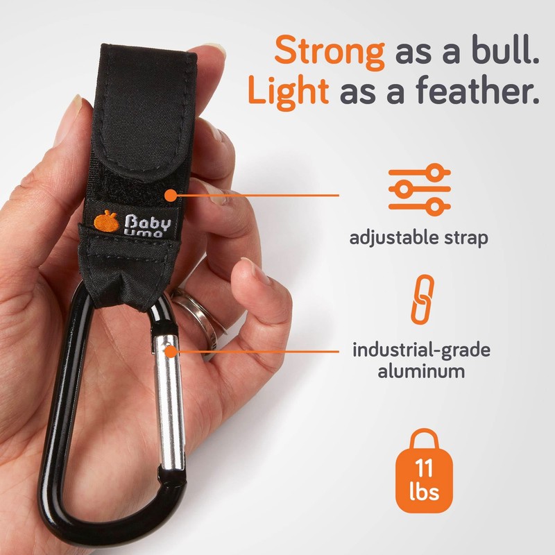Baby Uma Stroller Hooks for Bags (2 Pack) - Universal