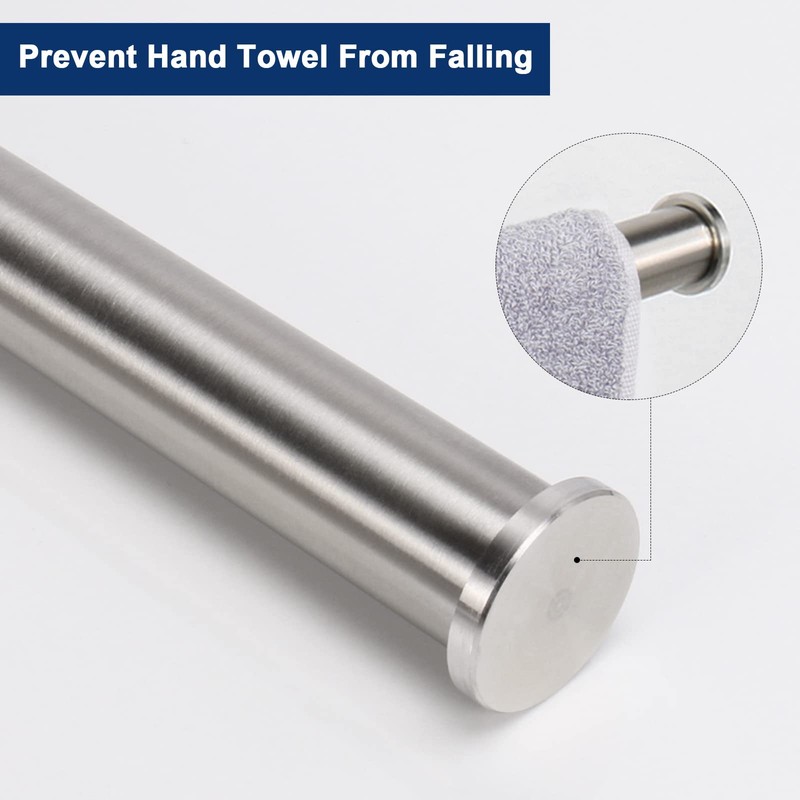 NearMoon Hand Towel Holder/Towel Ring, Thicken Stainless Steel Hand Towel
