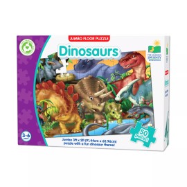 The Learning Journey New - The Learning Journey Jumbo Floor Puzzle - Dinosaurs: 50 Pcs - Ages 3-6