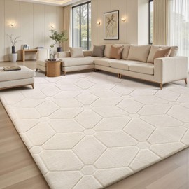 Sour Lemon Area Rugs 9x12 Living Room, Soft Large Area Rug Fluffy Grey Rugs for Bedroom，Machine Washable Area Rug Non Slip Carpet Rug for Living Room Playroom Kids Room Home Decor