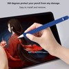 Soft Silicone Stylus Pen Sleeve Tablet Touch Pen AntiSlip Fall