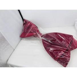 Unbranded Large Red Velvet Display Wired Bow  24” x 32” Christmas Gifts Decor