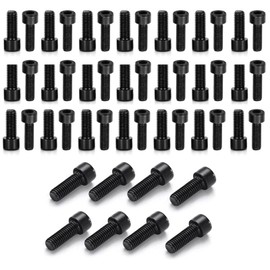 40 Pieces Bike Bolts, M5 Bicycle Bottle Holder Screws, 304 Stainless Steel Bicycle Bottle Holder Screws