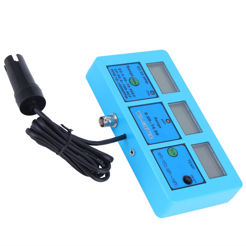 5 in 1 Multifunction PH/Temp/EC/CF/TDS Meter Water Quality Tester Detector