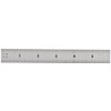 Mitutoyo 182-101, Steel Rule, 6" (4R), (1/8, 1/16, 1/32, 1/64"),
