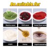 DACUAN 230ml ketchup extrusion bottle, ketchup with lid, barbecue, salad