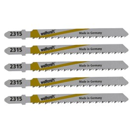Wolfcraft 2365000 Jigsaw T-Shaft Blades