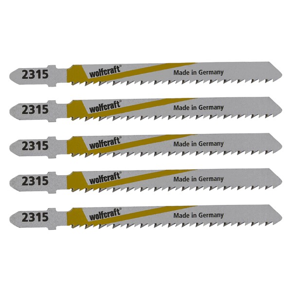 Wolfcraft 2365000 Jigsaw T-Shaft Blades