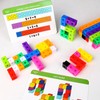 Hpbaggy Plug-in Cube, 119 Pieces of Computing Cubes, Learning Educational