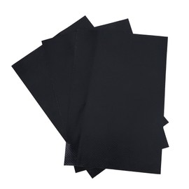 Dilwe Kayak Repair Patch, 3 pcs Inflatable PVC Boat Repair Patches Repair Tool Lightweight Repair Patches for Inflatable Boat Kayak Canoe Waters Toy (Black)