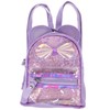 VALICLUD Kids Backpack Mini Cat Backpack Purse Holographic Backpack Sequin