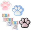 NECXON 3 Pcs Cat Paw Stress Reliever Toy, Soft PVC