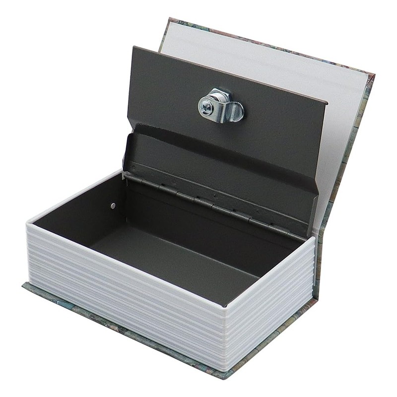 Sarini Security Safe Book,Diversion Storage Box,Real Book Safe Hidden Boxes,Portable