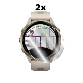 IPG for Garmin Forerunner 970 Hydrogel Screen Protector (2 Units) Invisible HD Clear Film Anti Scratch Guard-Smooth/Self-Healing/Bubble for Forerunner970