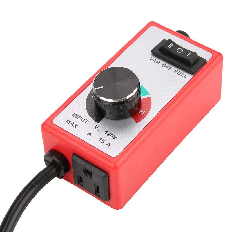 Speed Controller,Jarchii Variable Rate Governor, 120V Electric Motor Rheostat Router