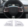 Carworld66 For Jaguar XF 2012-2015 Steering Wheel Button Trim Frame
